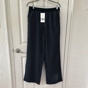 Zara Striped Boxer-Style Trousers